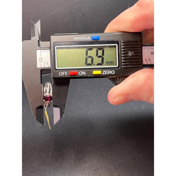 NEW with tag Ember garnet and zircon sterling silver ring size 7 - Picture 3 of 16